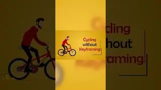 New tutorial out #2danimation #aftereffects #cycling #aescript #expressions