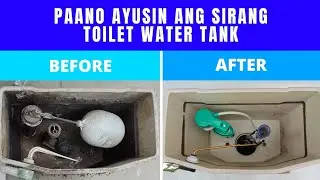 HOW TO RESTORE BROKEN TOILET WATER TANK BY SMART HACKS