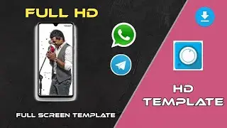 New HD Full screen Aveeplayer Template Download Link|Aveeplayer Template editing| Telagram status