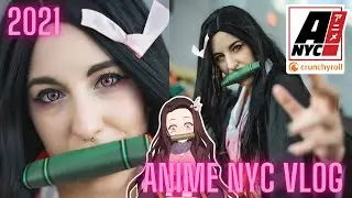 Anime NYC 2021 // WEEKEND VLOG, COSPLAYS, & MORE 🌸