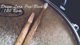 Pop \ Rock Drum Loop Sample Great Sound fills breaks 120 bpm