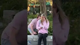 Sneaky College Tickle Prank! 