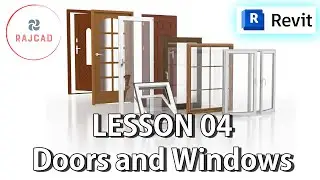 Autodesk Revit Architecture Tutorial - Lesson 04 - Doors and Windows [advance applications]