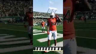 EA College Football 25. Tory Horton TD! New in game CSU Rams AG Day uniforms.  @EASPORTSCollege