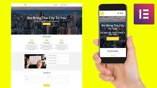Elementor Wordpress Tutorial. Desktop And Mobile Design Step By Step. .