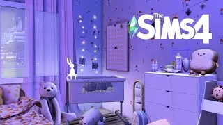 TINY FAMILY HOUSE W/ BABY AND KIDS 👶🏻 | CC+ | STOP MOTION | THE SIMS 4
