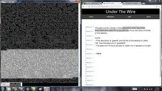 UnderTheWire Cyborg Walkthrough