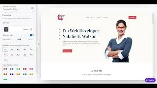FREE portfolio website WordPress elementor Tutorial