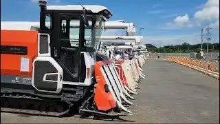 Japanese Rice Harvesting combines | Kubota Iseki Mitsubishi Yanmar | Made in Japan