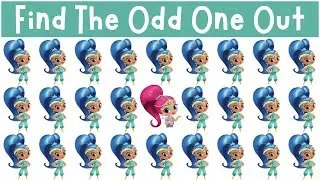 Find The Odd One Out: Shimmer and Shine