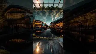 Shopping Centre Infinite Zoom Edition (midjourney)