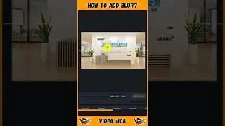 How to add blur effect in Camtasia 2021 | #camtasia #camtasiatutorial #camtasiastudio #shorts