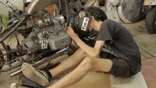 Крутой ВЫХЛОП своими руками на БОББЕР из Днепра / making exhaust pipes
