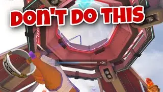 DO NOT TRY TO GO AT THE TOP OF THE COLISEUM IN APEX LEGENDS MOBILE