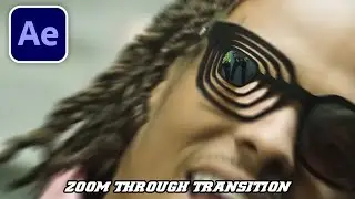 ZOOM THROUGH TRANSITION - After Effects Tutorial