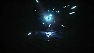 Spell VFX Made in unreal engine 5 using Niagara and Houdini