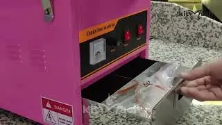 Kitmach dan paxta qand apparati / пахта қанд пахта канд / сахарная вата сладкая вата / candy floss