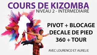 Vidéo 59 sur 64 - pivot, blocage décale de pied 360 tour