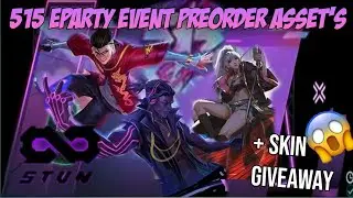 515 EParty Event Preorder Asset's + 515 Background Music | Mobile Legends