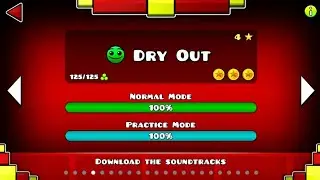 Dry Out all coin 100% | Geometry Dash#4