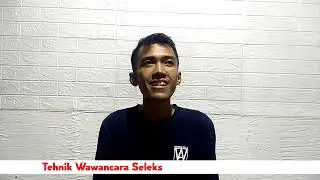 Belajar Wawancara | Irfan