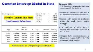 (Stata16): One-way Error Component Models, Countries (Part 1)   