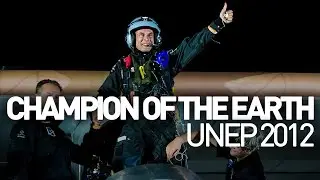 Bertrand Piccard, UNEP Champion of the Earth 2012
