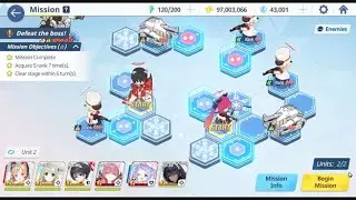 Blue Archive Global - Ivan Kupala Event - 3* Challenge Map 1 - Student Leapfrog