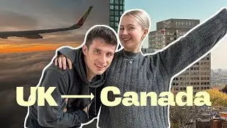 MOVE WITH ME TO CANADA ✈️ my packing process & new apartment tour!