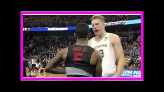 Watch: Michigan's Mo Wagner's Display of Sportsmanship Might Be the Best Moment of March