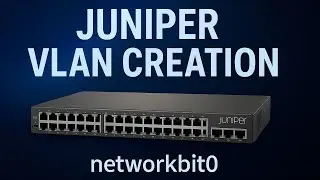 VLAN Creation In Juniper Device 
