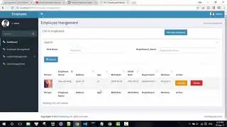 [Hotfix 2] Build Employee Management System with Laravel 5.4 and Adminlte