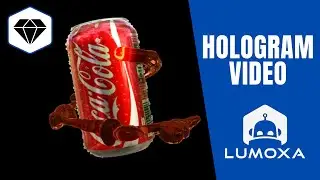 Premium - Animation Coca-cola pour hélice holographique / Holographic fan
