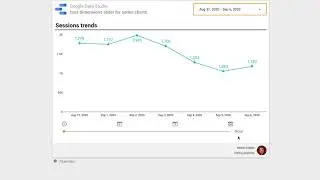 Google Data Studio - Time dimensions slider for series charts: Slider configuration