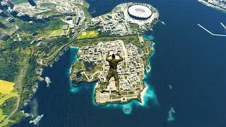 Dying Light 3rd person be like :