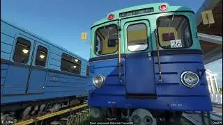 Обзор модов на пути метро, метро туннели и метропоезда типа Е, Ем, Еж.