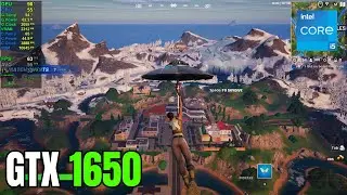 GTX 1650 - Fortnite Chapter 5 / Season 1 - 1080p (Core i5 11400F)