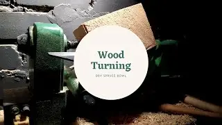 Made a bowl of dry spruce