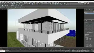 Outdoor(exterior) Realistic Rendering with 3ds Max 2021 and Corona Renderer 5  - Tutorial #5