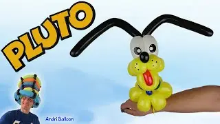 Mouldable balloons Tutorial 107 - Pluto bracelet - balloon twisting