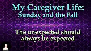 My Solo Caregiver Life - Sunday and the Fall - October 7, 2024