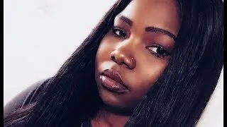 Easy Everyday Neutral Natural Makeup Look for Dark Skin | Lucywachowe