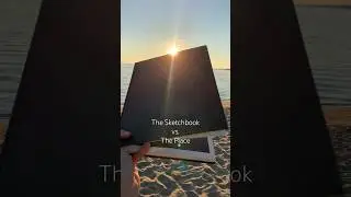 The Sketchbook vs. The Place - Taking my Acrylic Sketchbook to the Places I Painted 