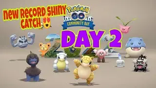 Shiny luck on🔥 community day 2022 | New Record of catching Shiny in a day