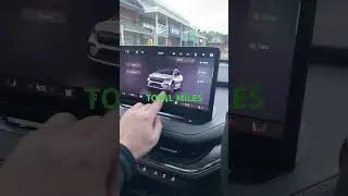 How to find out total miles driven on Škoda Enyaq
