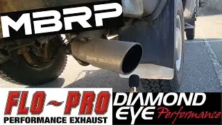 MBRP vs Flo-Pro vs Diamond Eye | 1st Gen Cummins Exhaust Comparison