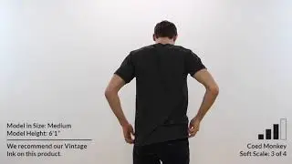 Custom AMERICAN APPAREL 50/50 UNISEX T Shirt Style BB401 360° Product Video by Coed Monkey