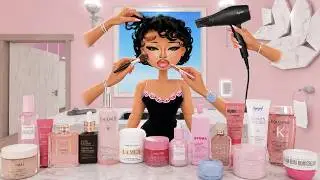 REALISTIC BADDIE MAKEUP ROUTINE In LifeTogether 🏠 RP | Roblox