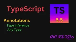#2 Typescript Tutorial | Annotations  | Type inference  | Any Type