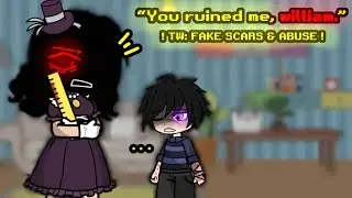 //• “You ruined me, william.” •// [] PAST WILL! [] !MY AU! [] William angst! [] Enjoy!! 💜🥀